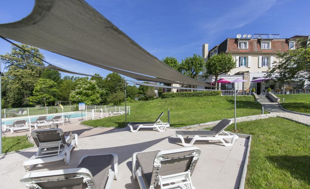 Logis Hotel Restaurant Spa Beau Site Luxeuil-les-Bains Exterior photo