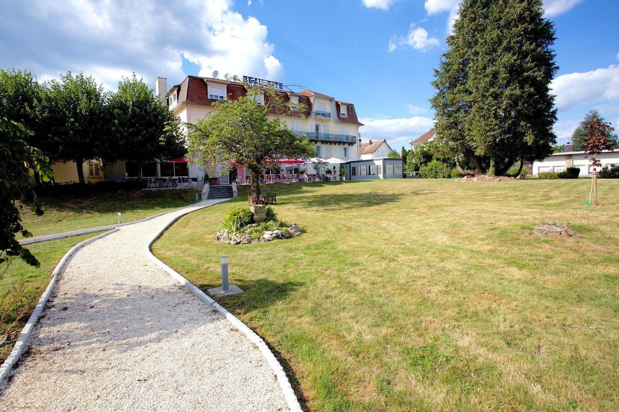 Logis Hotel Restaurant Spa Beau Site Luxeuil-les-Bains Exterior photo