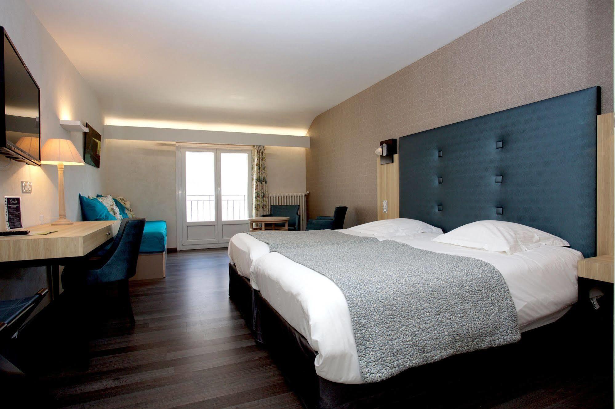 Logis Hotel Restaurant Spa Beau Site Luxeuil-les-Bains Exterior photo