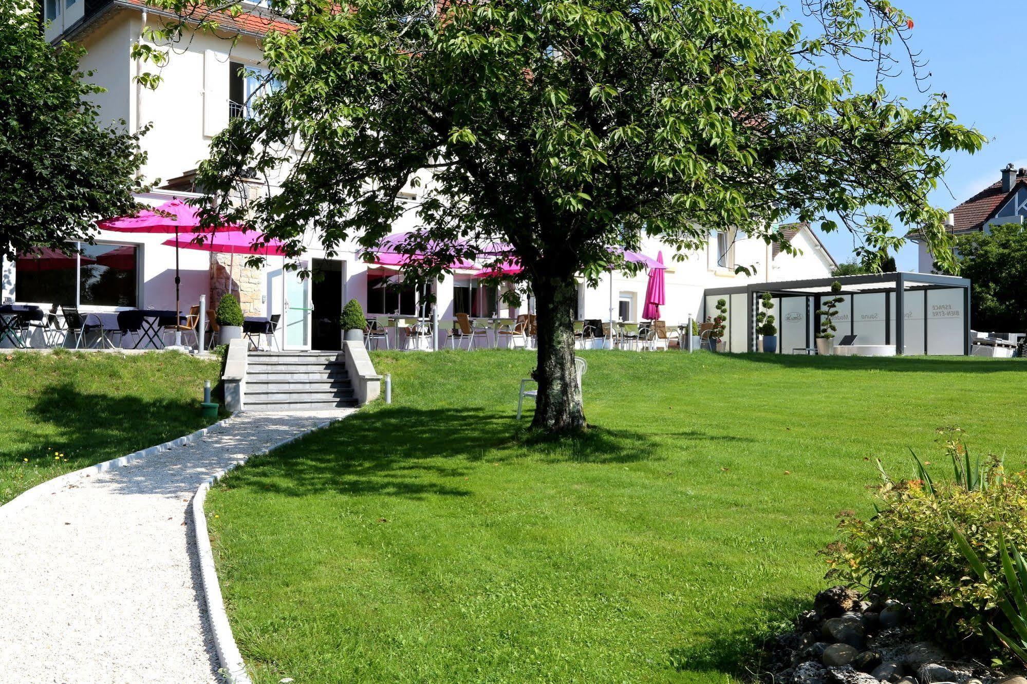 Logis Hotel Restaurant Spa Beau Site Luxeuil-les-Bains Exterior photo